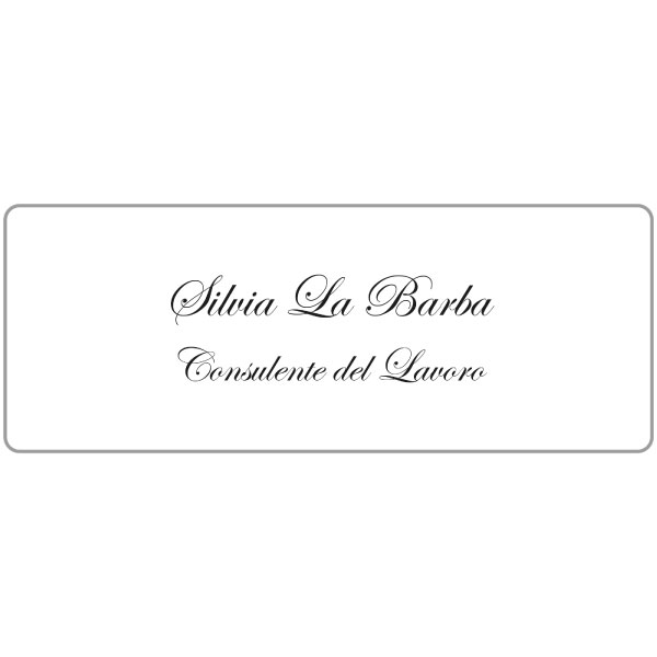 Silvia La Barba - consulente del lavoro