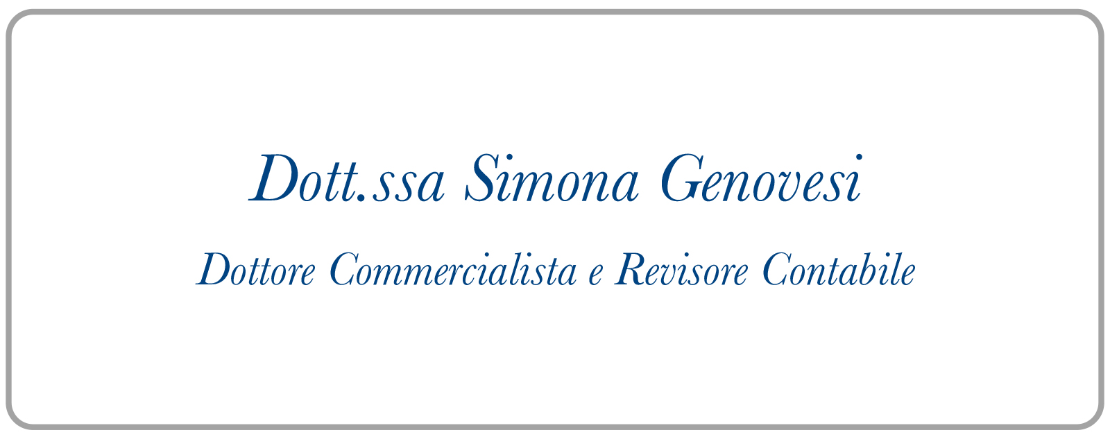 Simona Genovesi